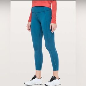 091 Lululemon Fast & Free 7/8 Tight II *Nulux